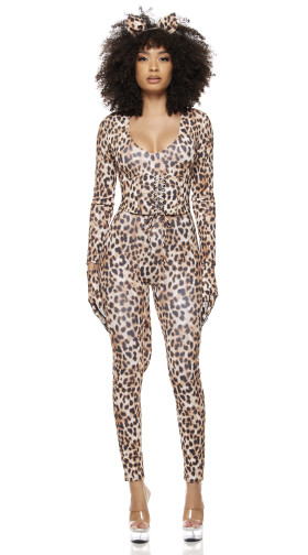 Pounce And Purr Leopard Costume