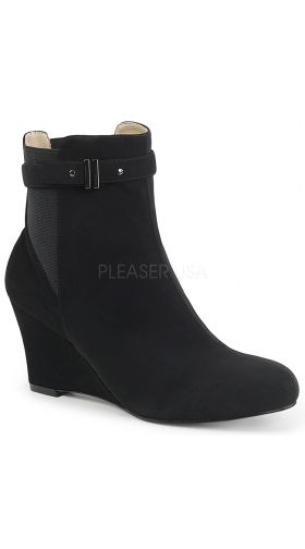 Black Nubuck Suede