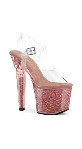 Clr/Pink Multi Iridescent Glitters