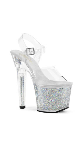 Clr/Slv Multi Iridescent Glitters