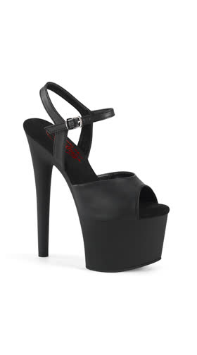 Blk Faux Le/Blk Matte