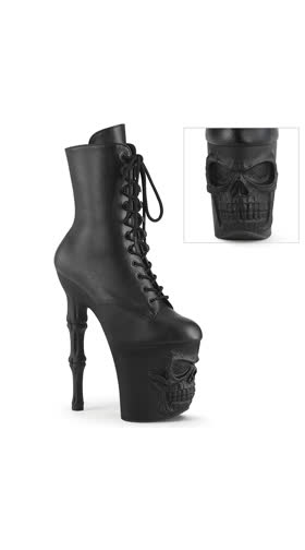 Blk Faux Leather/Blk Matte