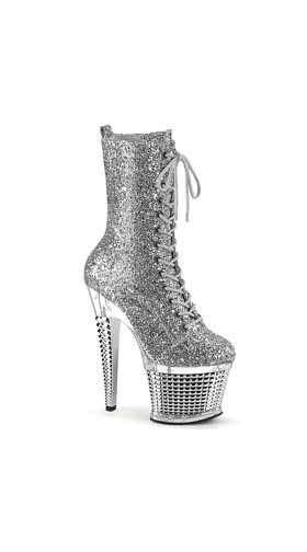 Slv Glitter/Clr-Slv Chrome