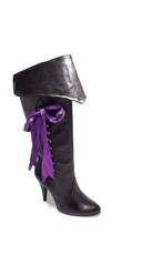 Sassy Pirate Boots with Lace Up Ribbon