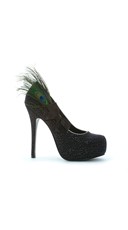 Ruffle My Feathers Speckled Pump