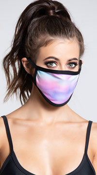 Tie Dye Printed Face Mask