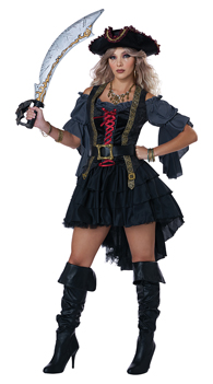 Beauty Of The Dark Seas Pirate Costume