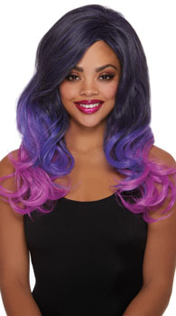 Purple Haze Layered Wig 