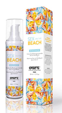 1.7 fl oz Sex On The Beach Warming Massage Oil
