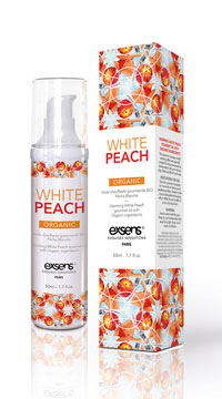 1.7 fl oz Warming White Peach Massage Oil