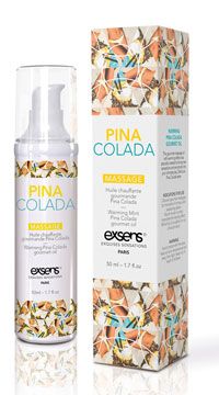 50ml Pina Colada Warming Massage Oil