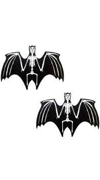 Freaking Awesome Skeleton Bat Pasties