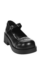 Goth Punk Cosplay Mary Jane Shoes