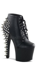 7 Inch Fearless Spiked Ankle Bootie
