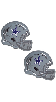 Blue Star Football Helmet Pasties