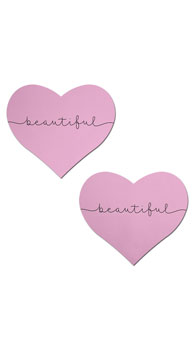 Beautiful Pink Heart Pasties