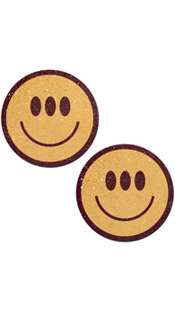 Trippy Smiley Face Pasties