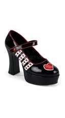 Queen of Hearts Mary Janes