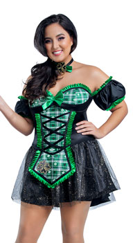 Plus Size Lucky Beer Girl Costume