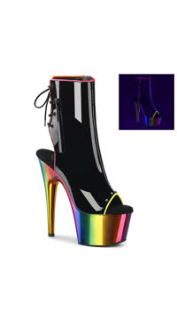  - Blk Pat/Rainbow Chrome