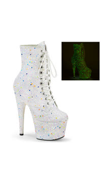  - White Multi Glitter/White Multi Glitter