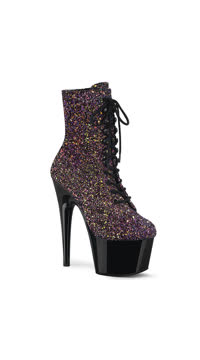  - Purple Multi Glitter/Blk