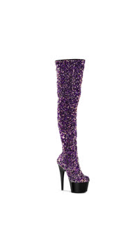  - Purple Multi Sequins/Blk