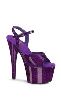  - Purple Glitter Pat/M