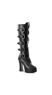 Dark Mistress Platform Boot with 5" Heel