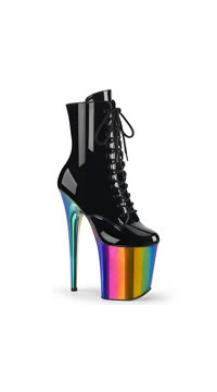  - Blk Pat/Rainbow Chrome