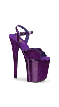  - Purple Glitter Pat/M