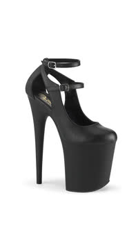 8" Heel, 4" PF Mary Jane Pump w/Cutout