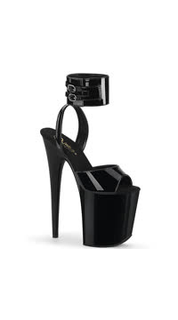 8" Heel, 4" PF Ankle Strap Sandal